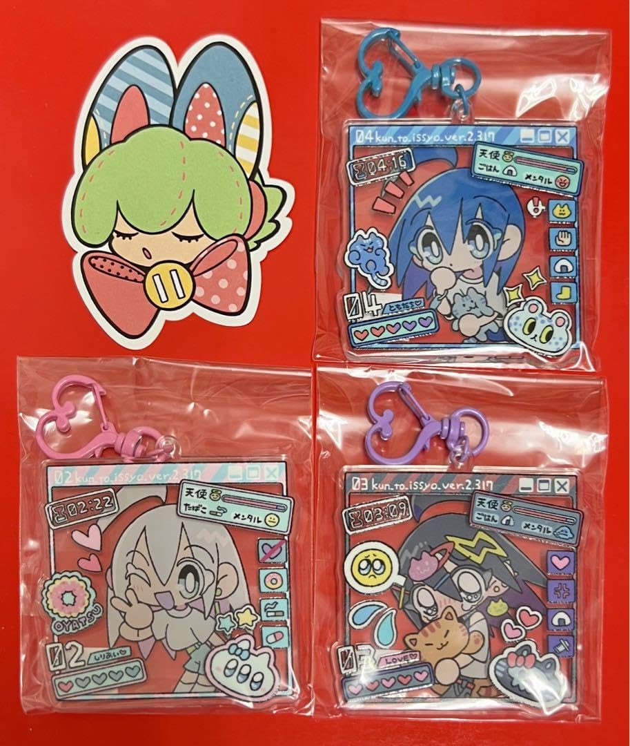 ジャルジャルDVD会場限定トレカ付きぬじゃらねじゃら+アクリルキーホルダー３種 ジャルジャルDVD会場限定トレカ付きぬじゃらねじゃら+アクリル